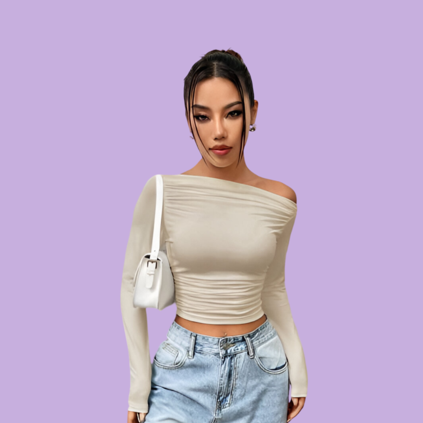 Detail Neck Croptop