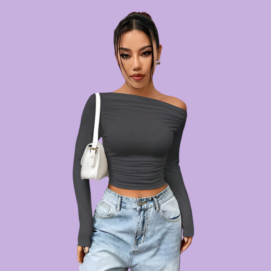Detail Neck Croptop